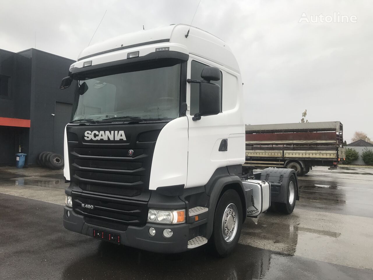 Scania R490 RETARDER HIDRAULIKA AUTOMATA ÁLLÓKLÍMA truck tractor