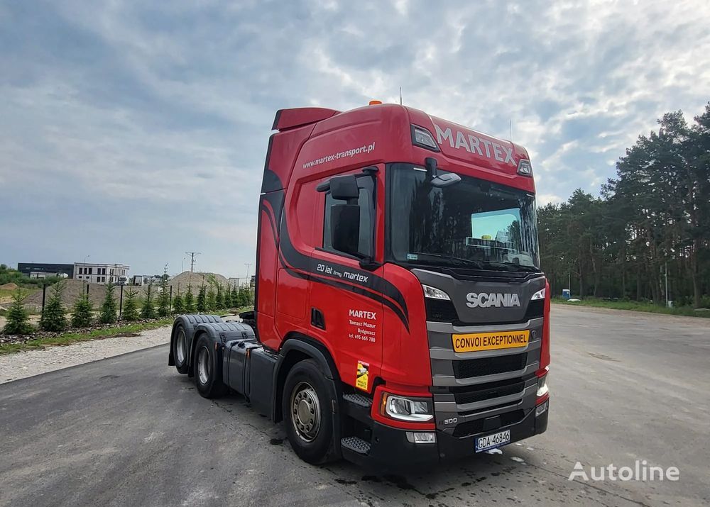 السيارات القاطرة Scania R500