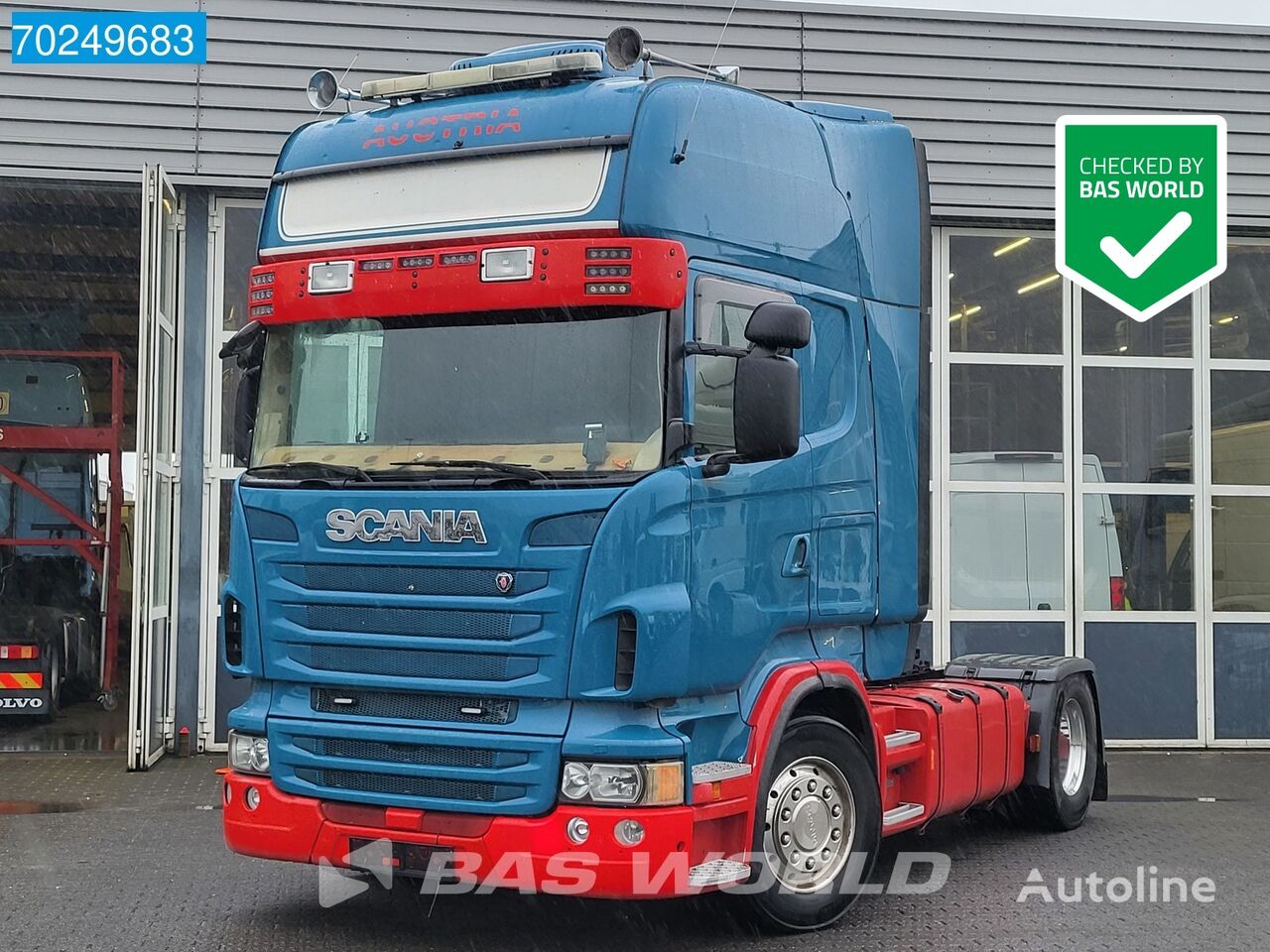 тягач Scania R500 4X2 Highline Retarder Alcoa's Standklima EEV CR19H