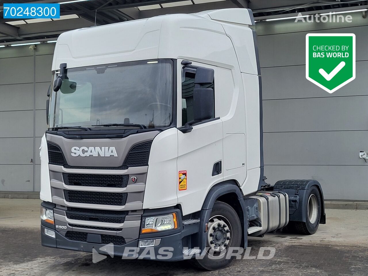 Scania R500 4X2 Retarder CR20H ACC Standklima truck tractor