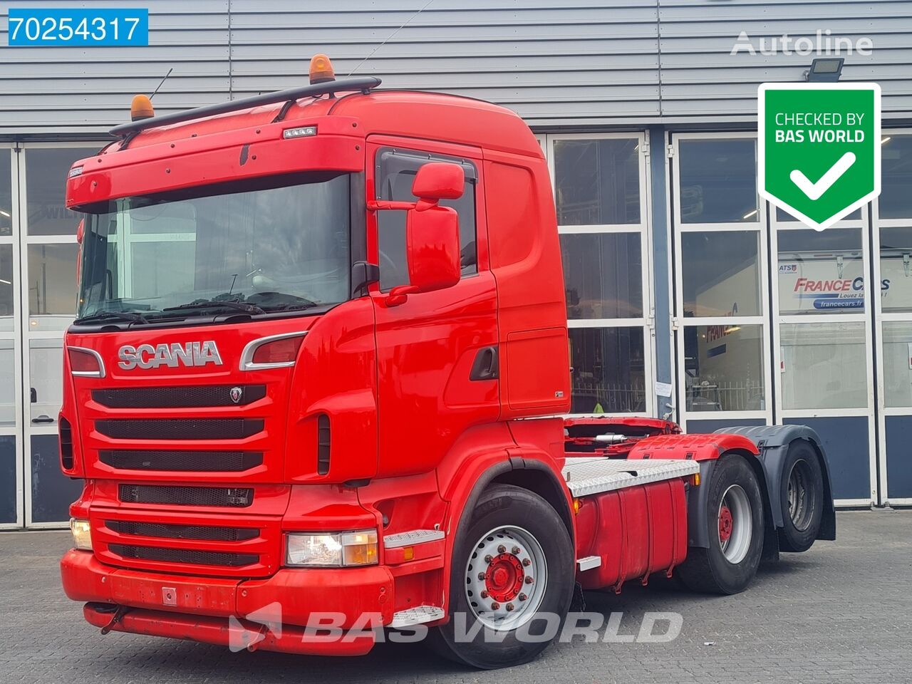 tracteur routier Scania R500 6X2 V8 ADR Big-Axle Hydraulik Liftachse Euro 5