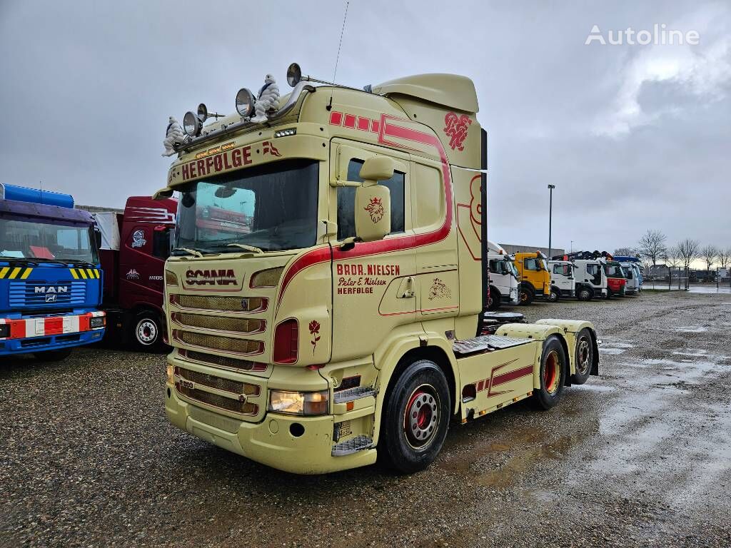 Scania R500 6x2 V8 with Hydraulic truck tractor