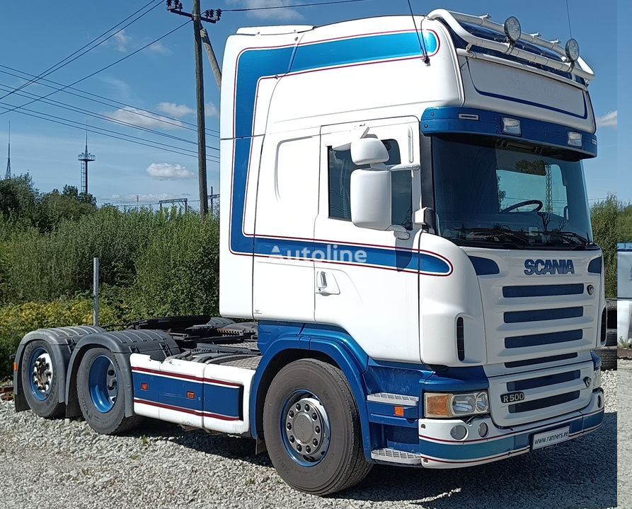 тягач Scania R500 6x2 + new engine+ clutch