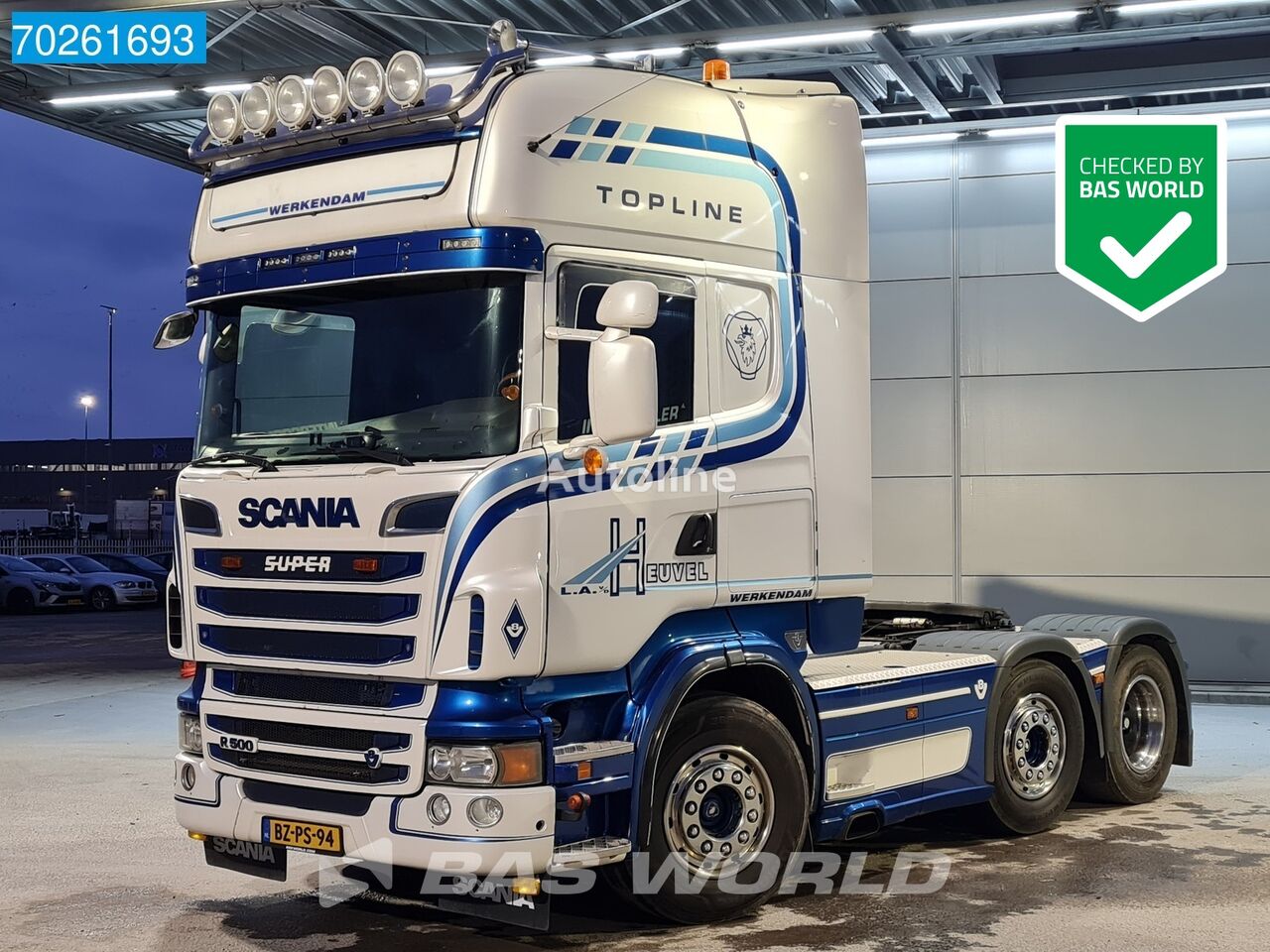 Scania R500 R 6X2 NL-Truck V8 Lift+Lenkachse Alcoa truck tractor