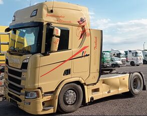 Scania R500 Rahmenschaden verdreht cabeza tractora siniestrada