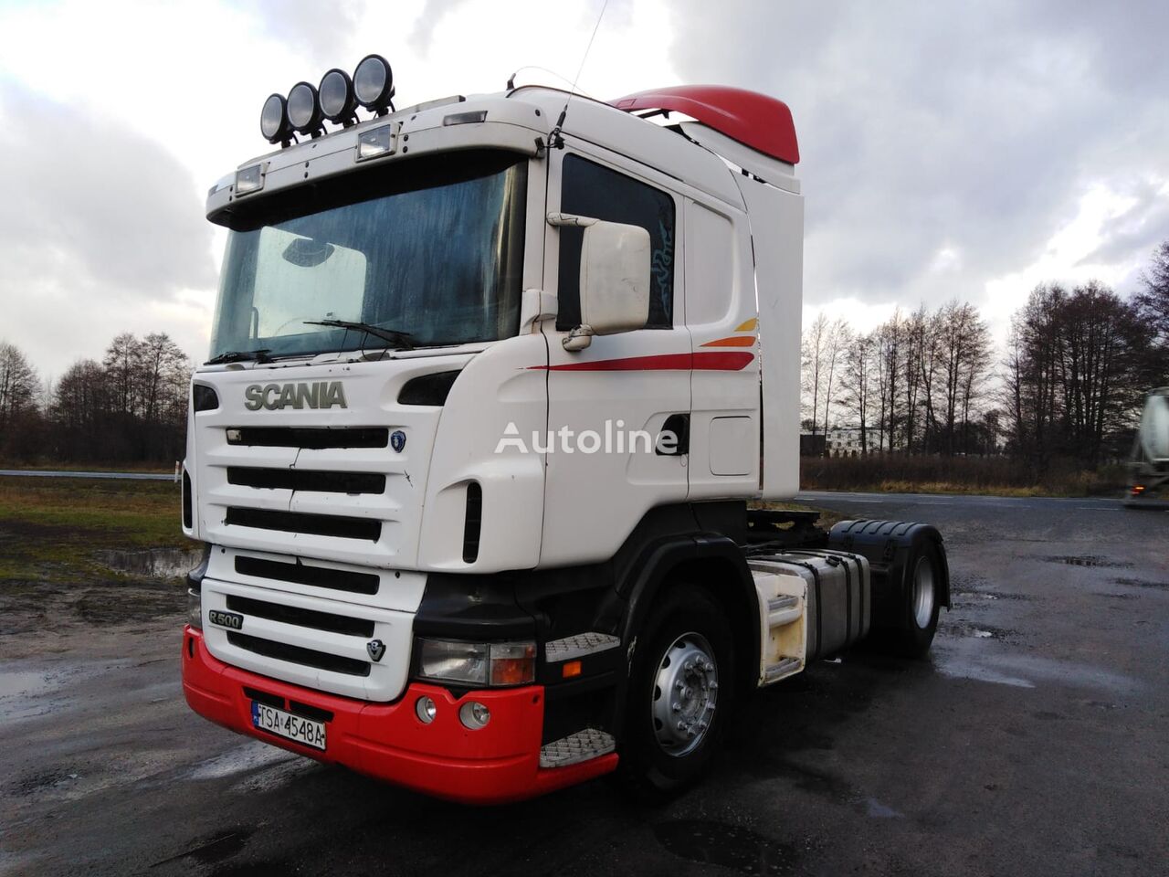 السيارات القاطرة Scania R500 V8