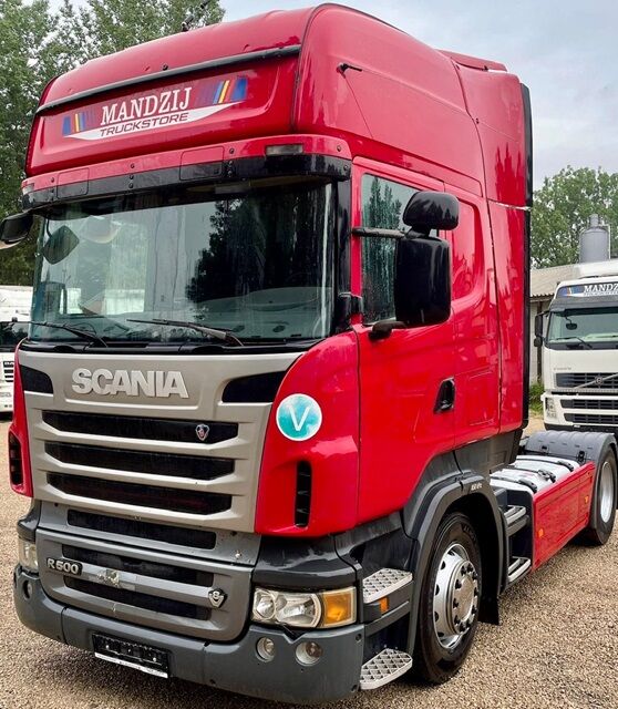 τράκτορας Scania R500 V8 MANUAL FULLSPOJLERY KLIMA WEBASTO EURO 5 2007r