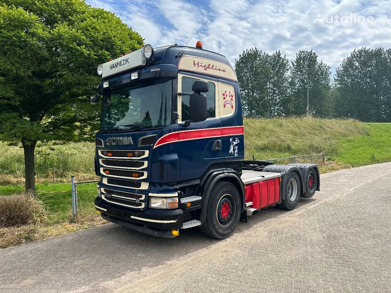 Scania R500 V8 Manual PTO 6X2 EUR 5 trekker