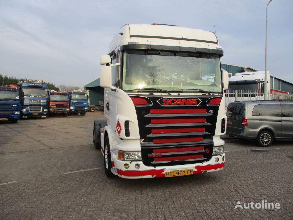 Scania R500 V8 R 500 V8 EURO 3 MANUALGEARBOX RETADER KIEPERHYDROLIEK truck tractor