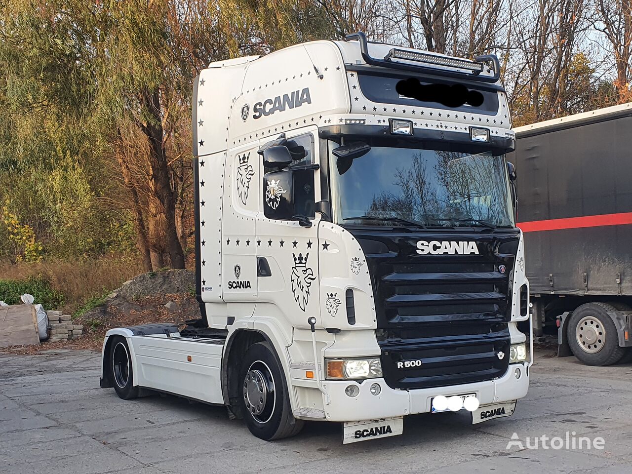cap tractor Scania R500 v8 top!€5