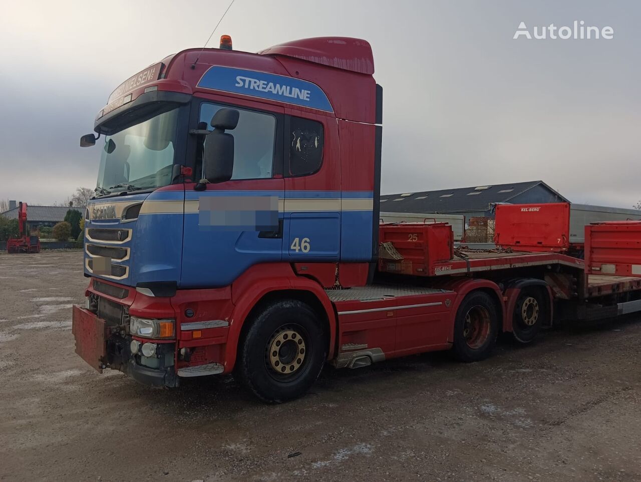 Scania R520 truck tractor