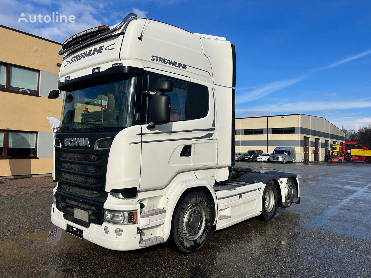 Scania R520 6X2 EURO6 + RETARDER + HYDRAULICS truck tractor