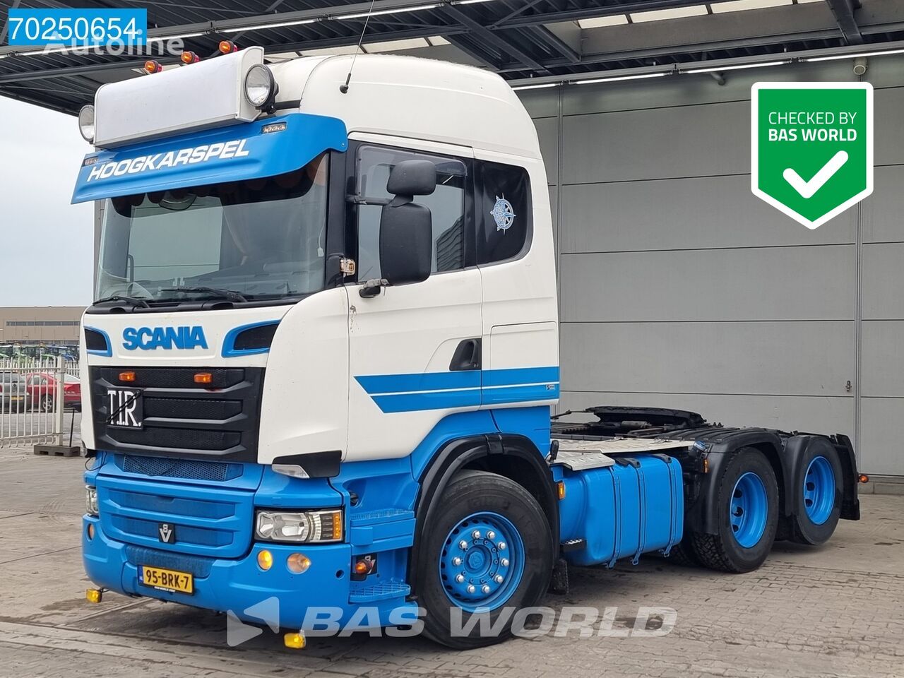 تریلی Scania R520 6X2 V8 Highline Retarder Liftachse