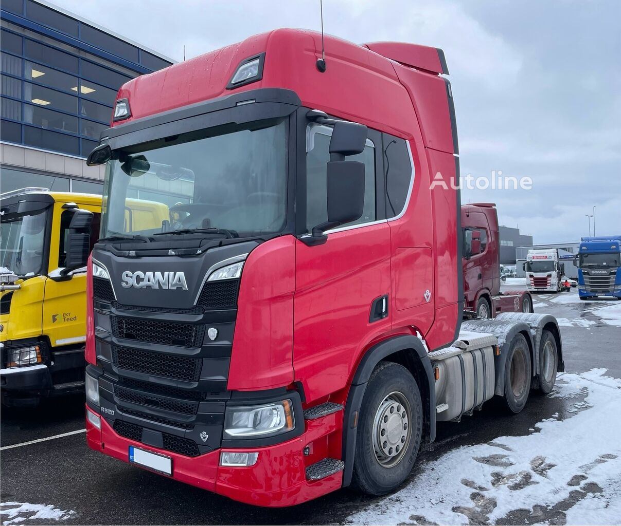 камион влекач Scania R520 Hydraulic, Retarder