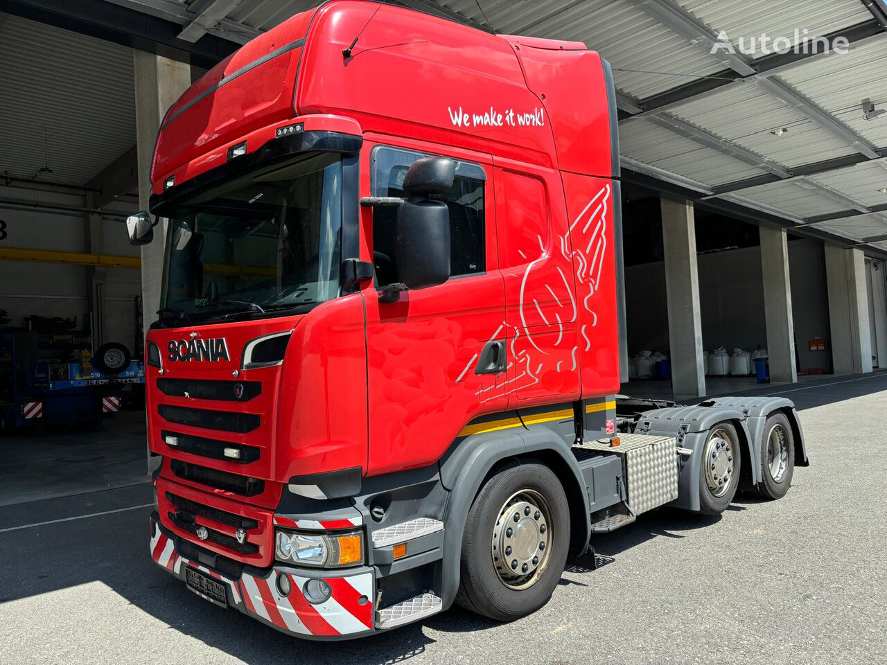 Scania R520 LA truck tractor