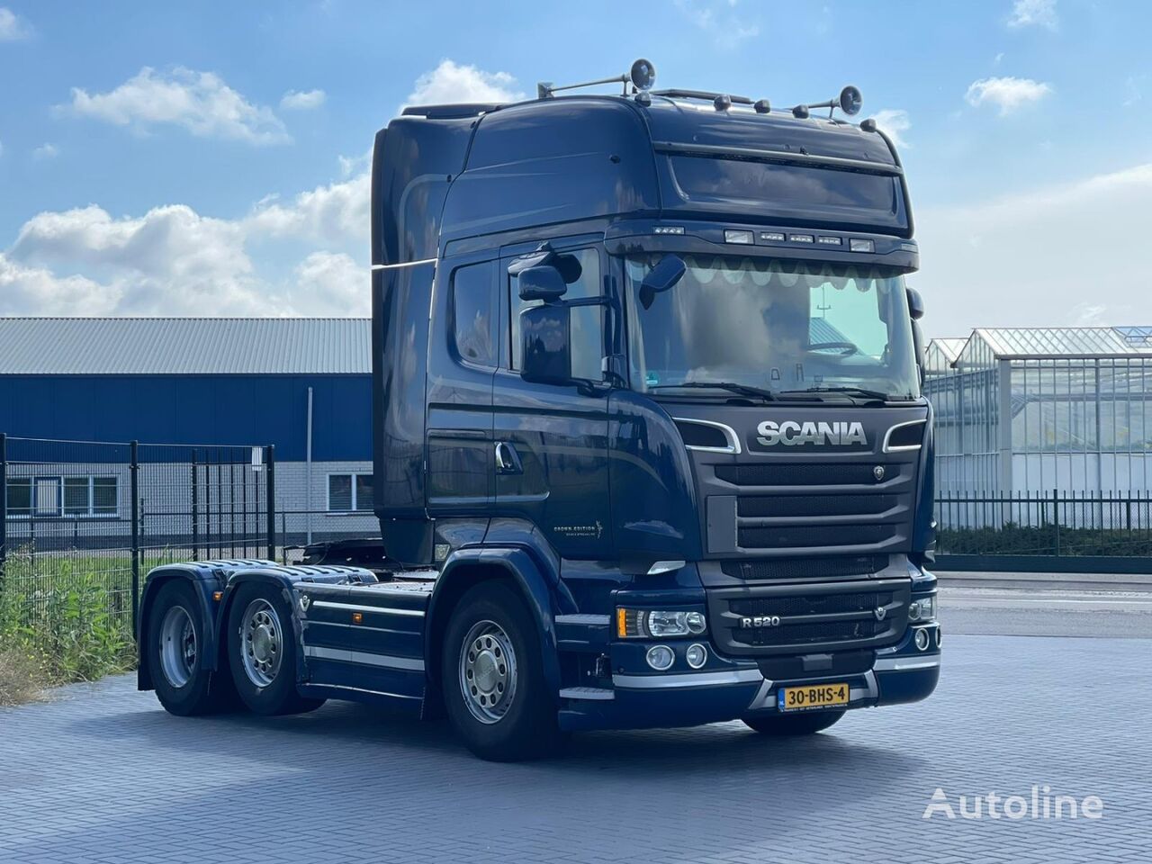 đầu kéo Scania R520 RETARDER, 6X2/4, V8, CROWN EDITION, STEEL/AIR