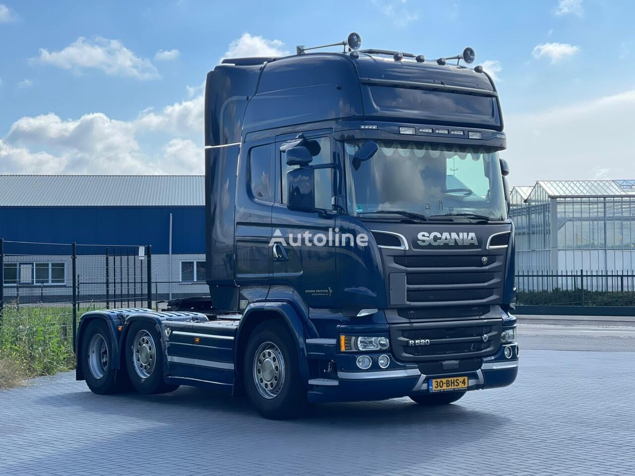 السيارات القاطرة Scania R520 RETARDER, 6X2/4, V8, CROWN EDITION, STEEL/AIR