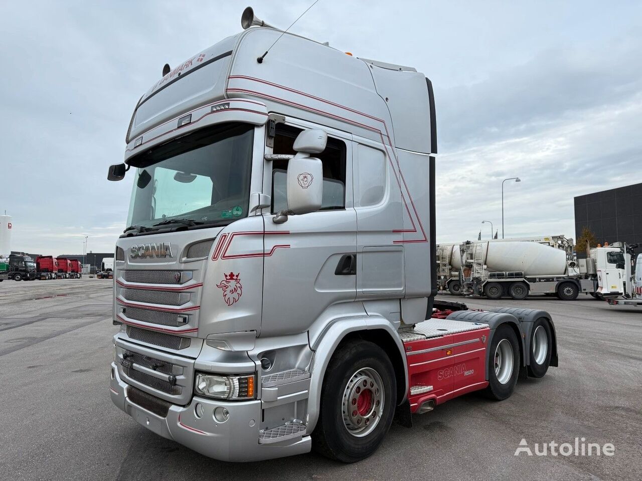 Scania R520 V8 6x2 Full Bogie / Retarder vetopöytäauto