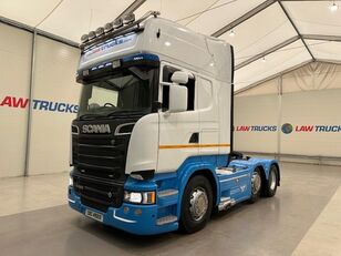 cap tractor Scania R520 V8 6x2 Midlift Sleeper Cab Tractor Unit