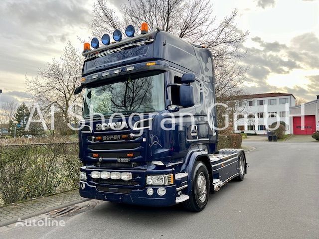 Scania R520 V8 Volluft/Kipphydraulik/Retarder/Standklima truck tractor