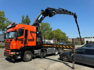 Scania R560 V8 8X2 + EFFER CRANE 1550 6S + FLYJIP 6XHYDR + REMOTE + WIN トラクタートラック