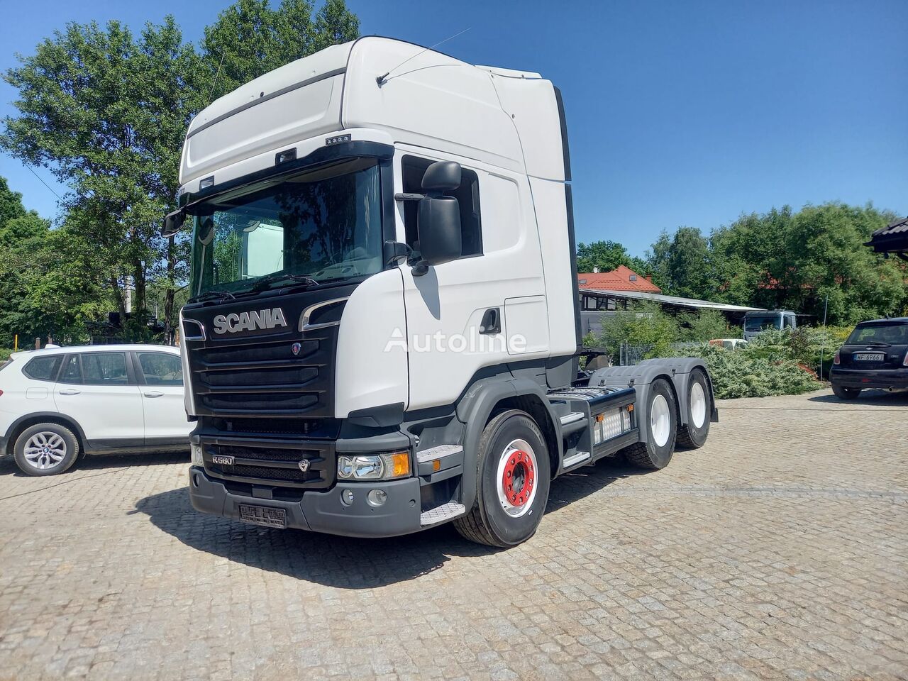 السيارات القاطرة Scania R580