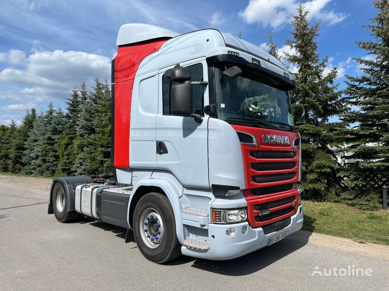 ciągnik siodłowy Scania R580