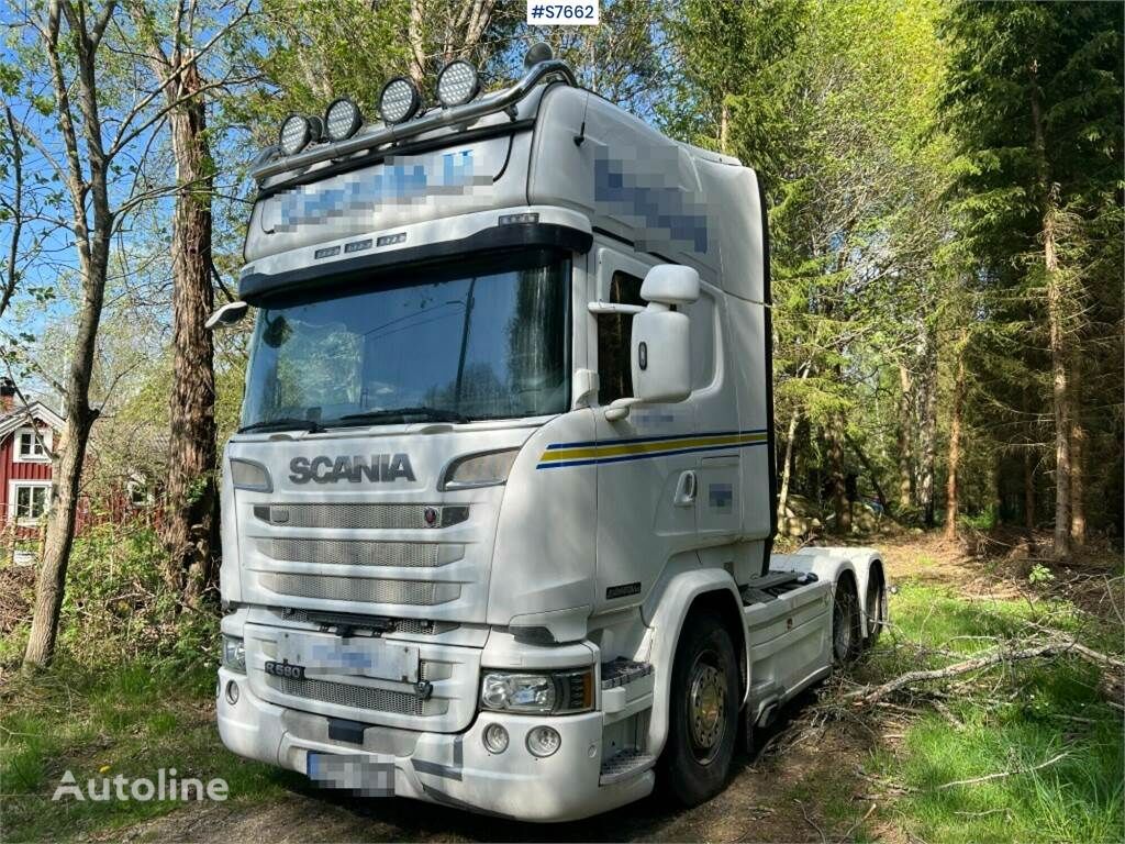 cap tractor Scania R580