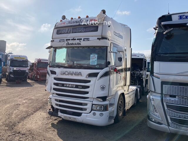 Comprar Scania R580 cabeza tractora siniestrados | Autoline UY Scania R580 cabeza tractora siniestrada - Autoline