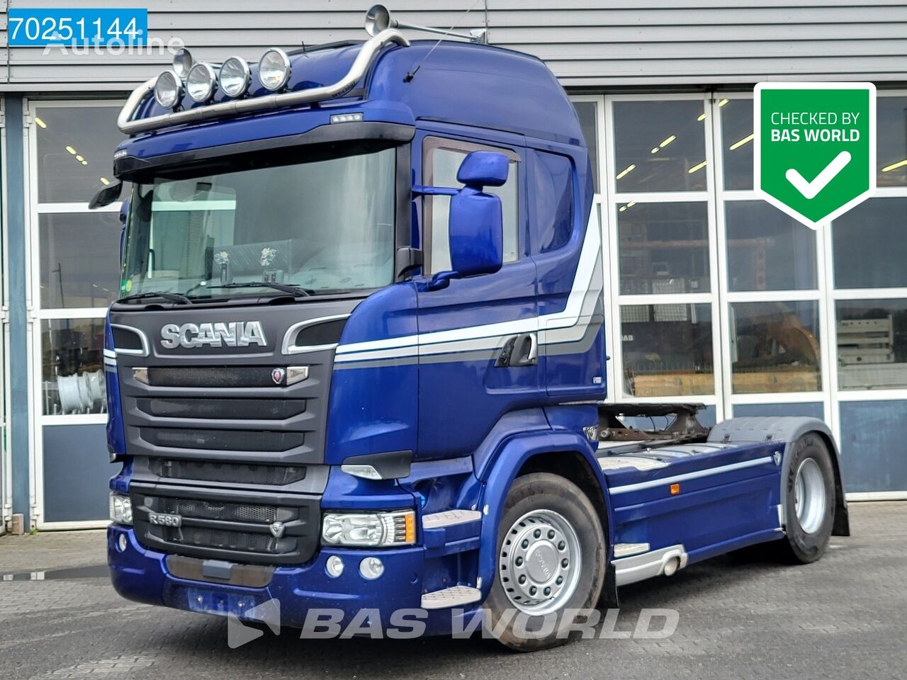 牵引车 Scania R580 4X2 3-pedals V8 Full-Air Retarder 2x Tanks ACC Navi Hydraul