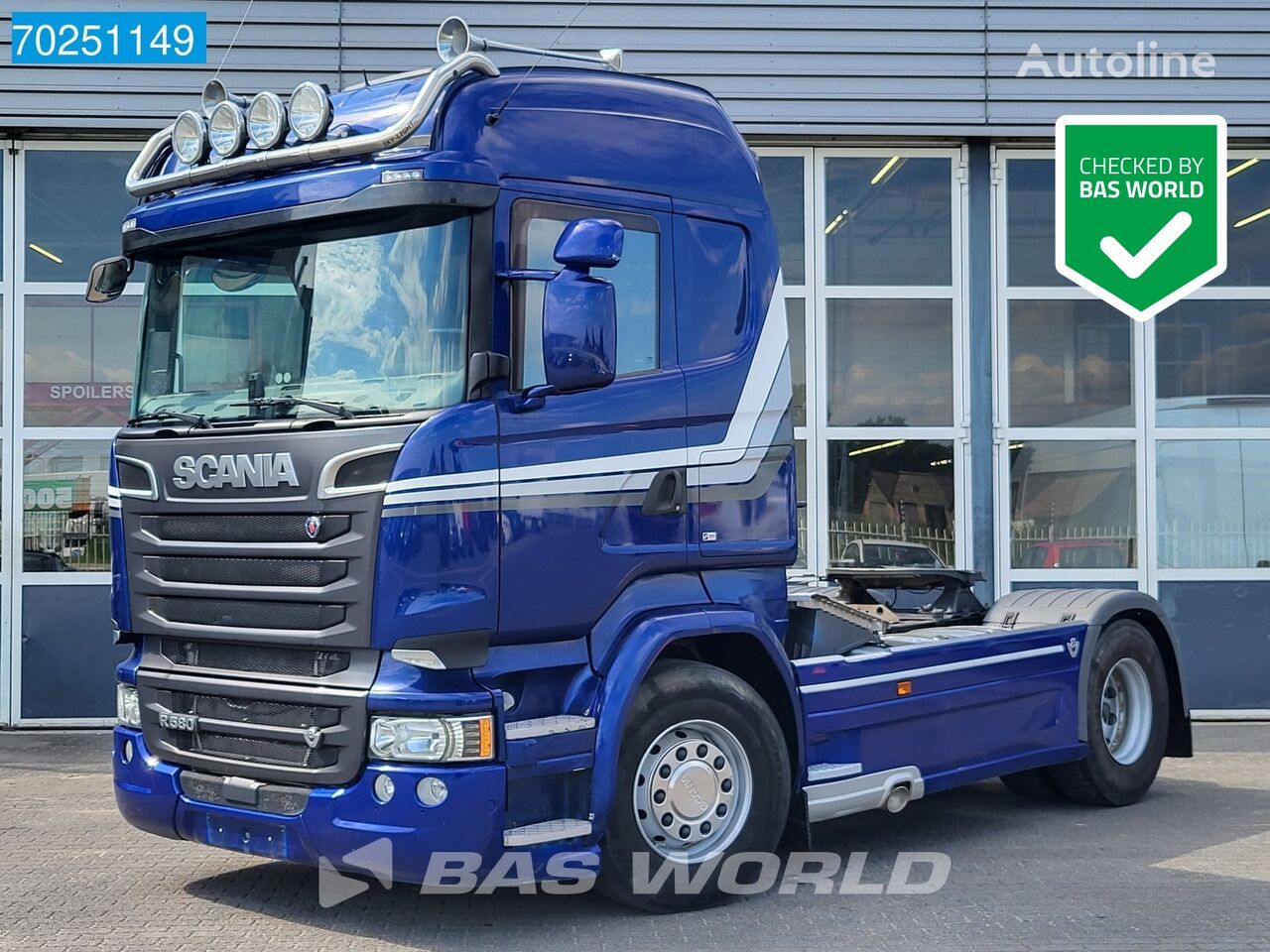 السيارات القاطرة Scania R580 4X2 Retarder 2xTanks CR19H ACC Navi Xenon Hydraulik