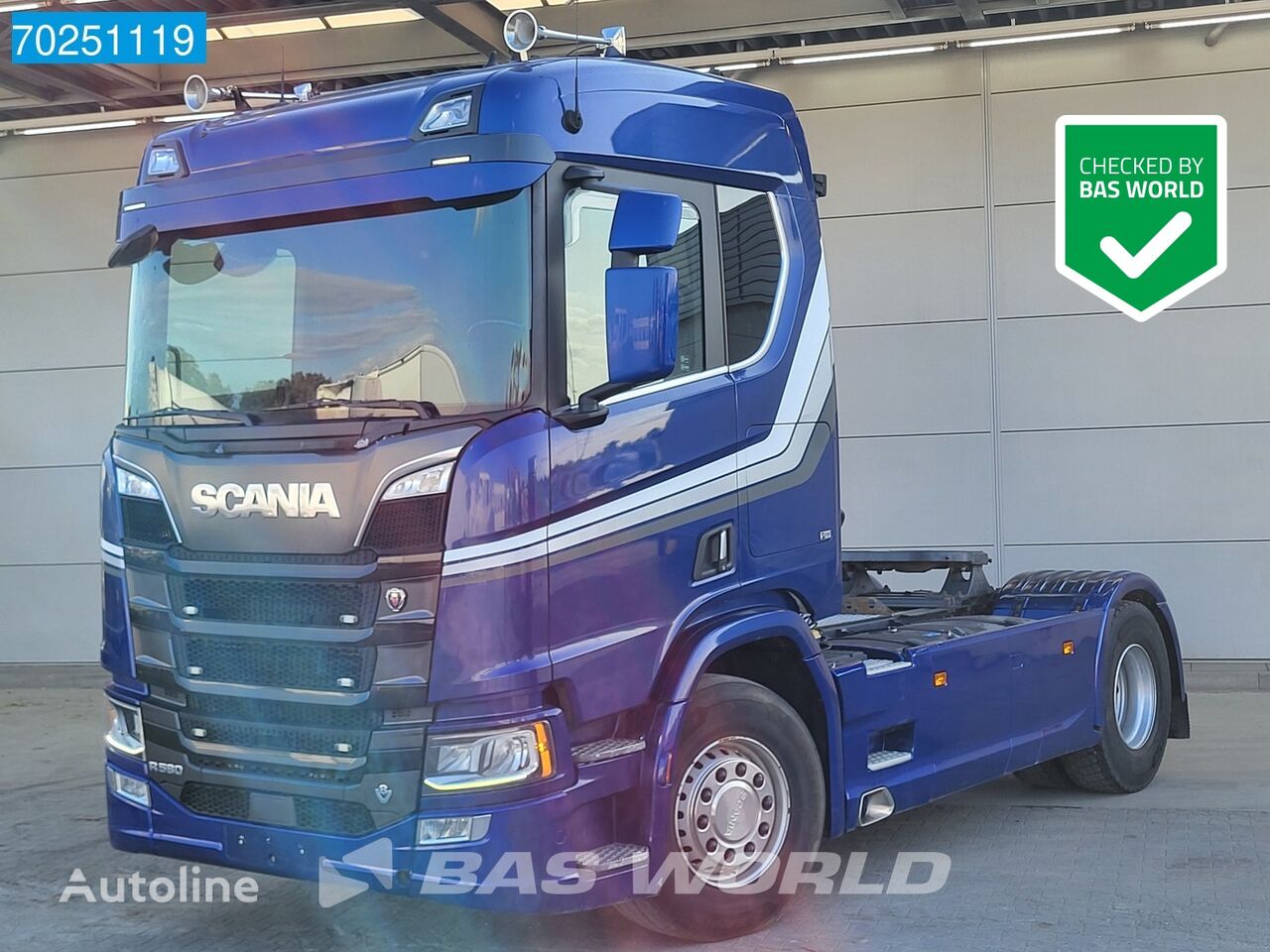 Scania R580 4X2 Retarder CR20N 2x Tanks ACC LED tegljač