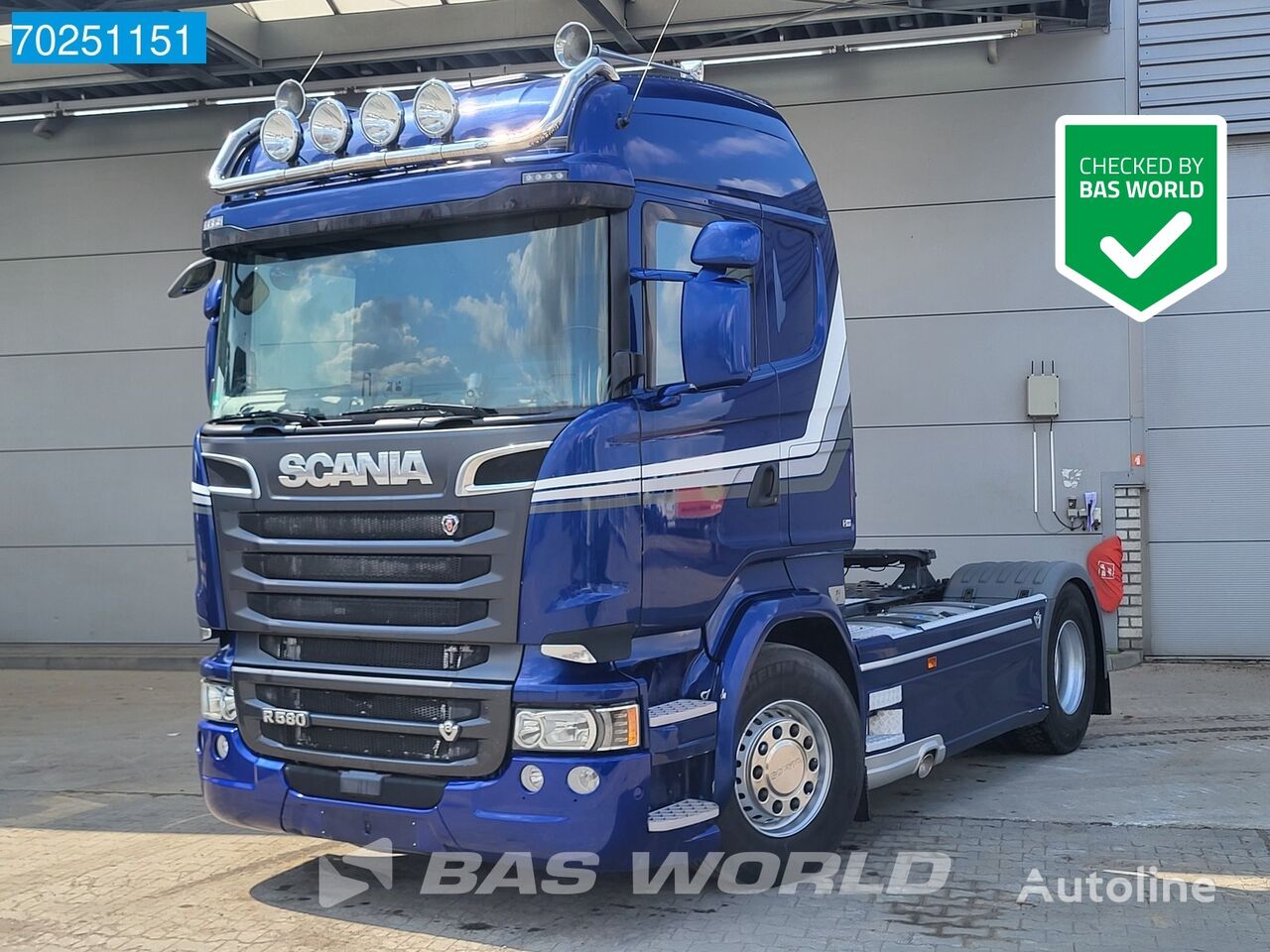 Scania R580 4X2 V8 Retarder Hydraulik 2xTanks ACC Xenon nyergesvontató