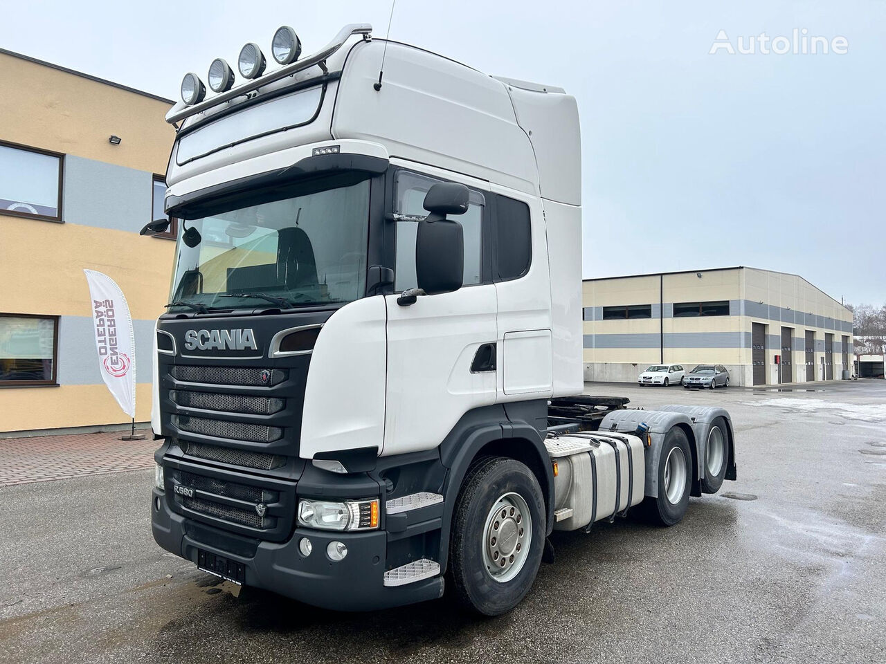 Scania R580 6X2 EURO6 + HYDRAULICS truck tractor