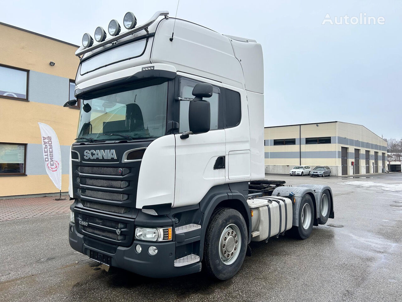 Scania R580 6X2 EURO6 + HYDRAULICS trækker