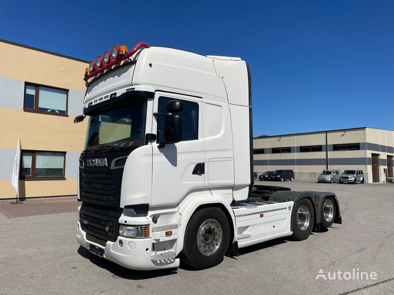 тягач Scania R580 6X2 EURO6 + RETARDER + HYDRAULICS