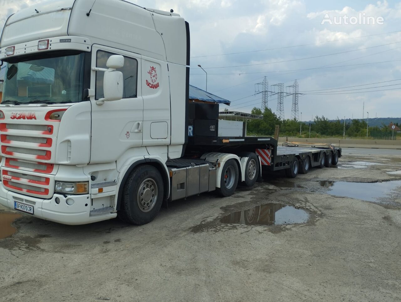 cap tractor Scania R580  6x2