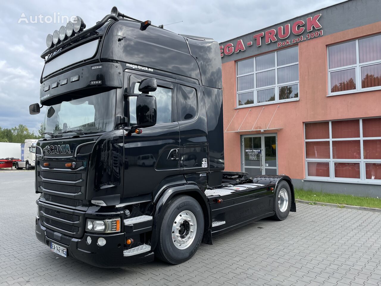 Scania R580 AIR INTEGRAL NEW TIRES IMPORT FRANCE tractora