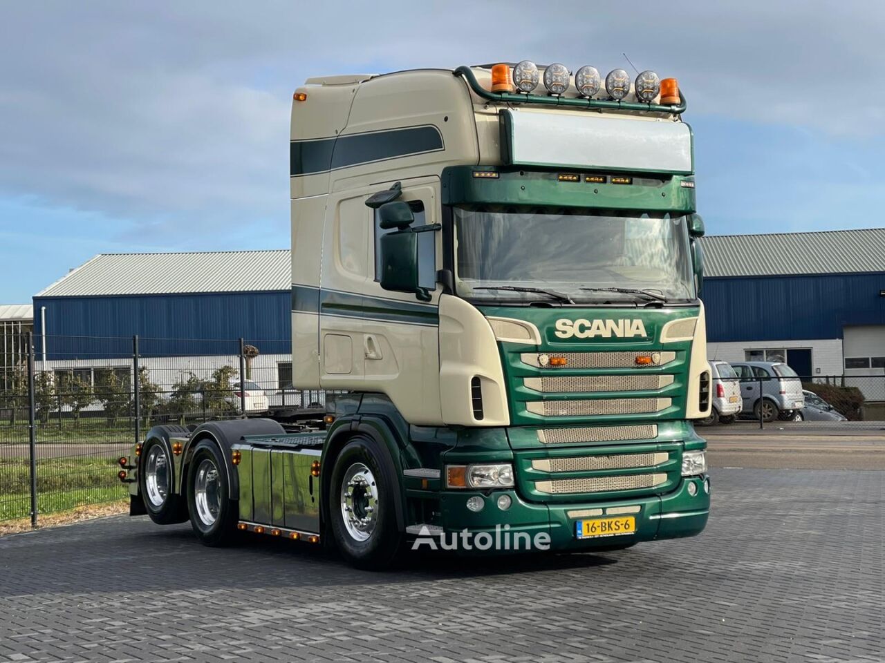 влекач Scania R580 SHOW TRUCK, SPECIAL INTERIOR, FULL AIR, RETARDER!