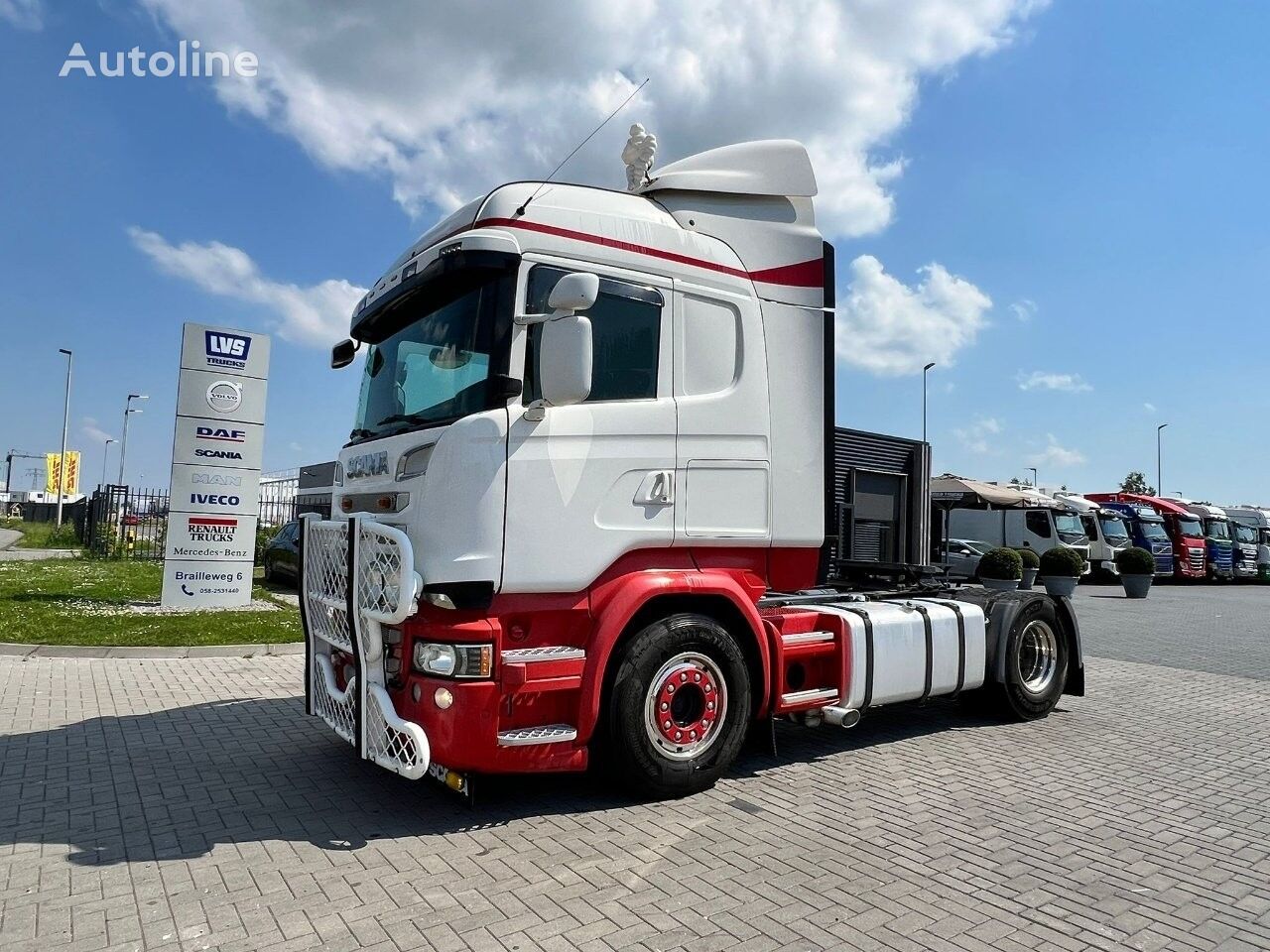 Scania R580 V8 4x2 trekker Highline /  Retarder truck tractor