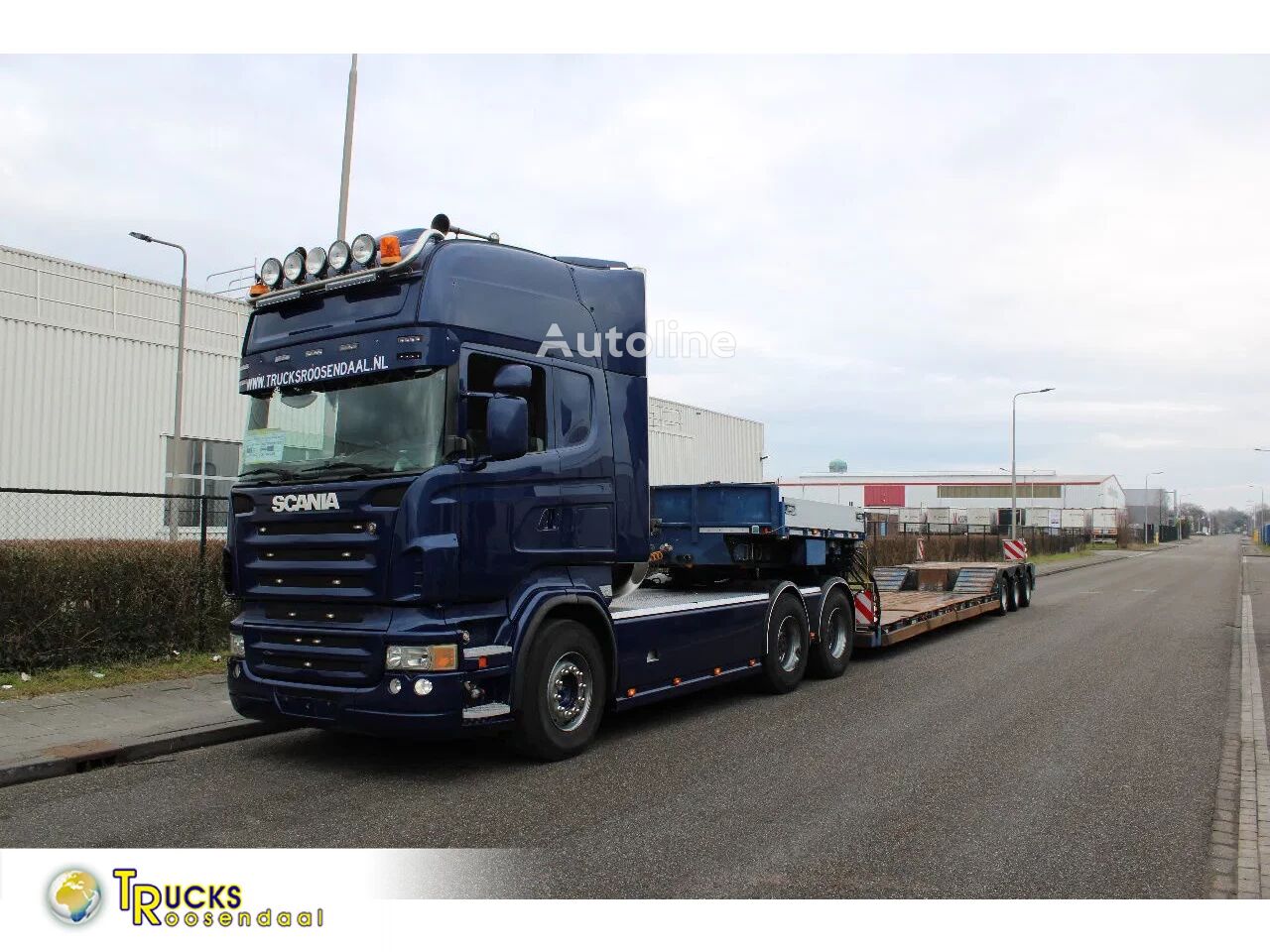 Scania R580 V8 + 6X4 truck tractor