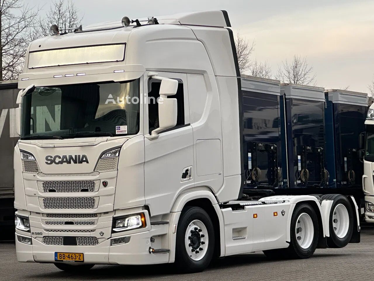 Scania R580 V8 6x2 Boogie / Retarder/ Full Air / 2 Tank truck tractor - Autoline