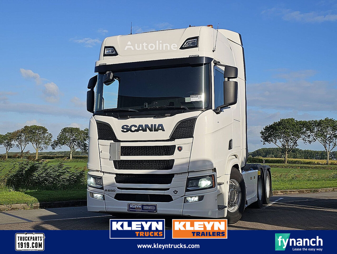 Scania R650 6X2 V8 RETARDER PTO truck tractor - Autoline