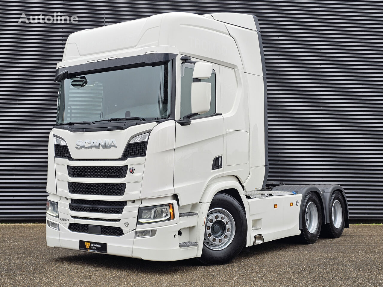 السيارات القاطرة Scania R650 V8 / 6X4 / FULL AIR / PARKING COOLER