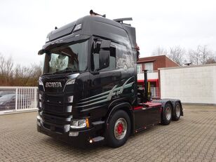 Scania R650 V8 SZM + PK19001SLD Kran truck tractor