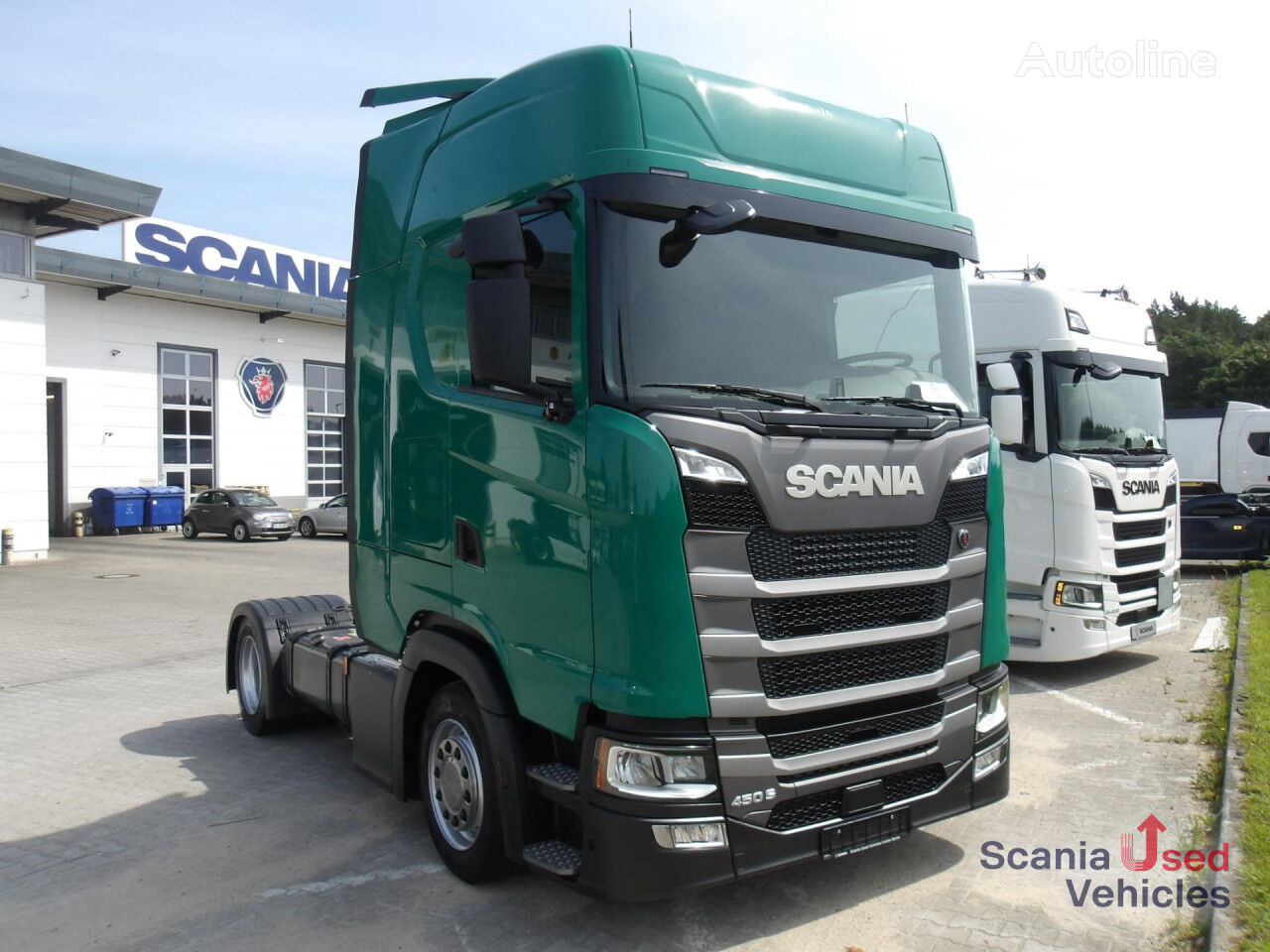 Scania S 450 A EB Lowliner nyergesvontató