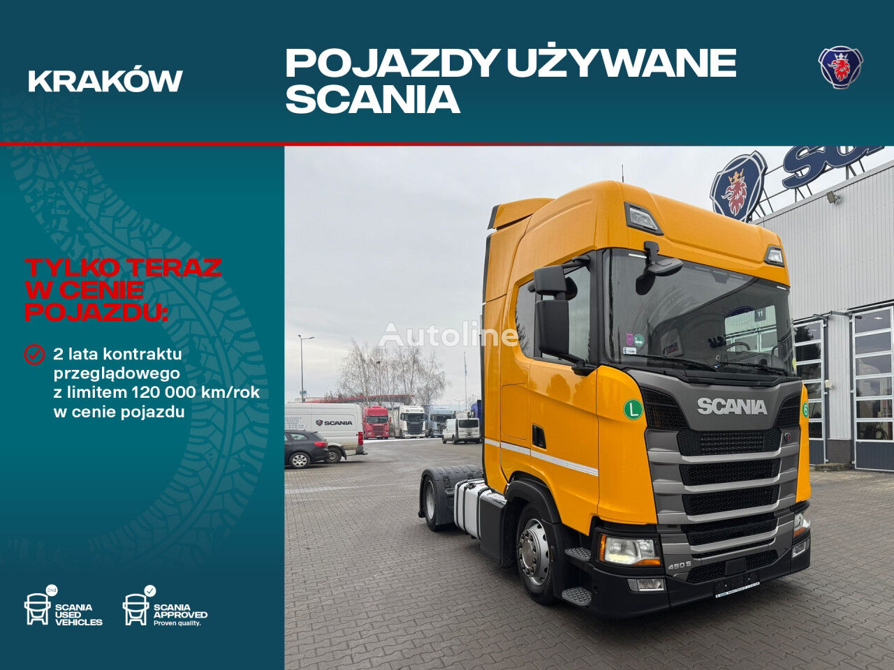 ciągnik siodłowy Scania S 450 A4x2EB