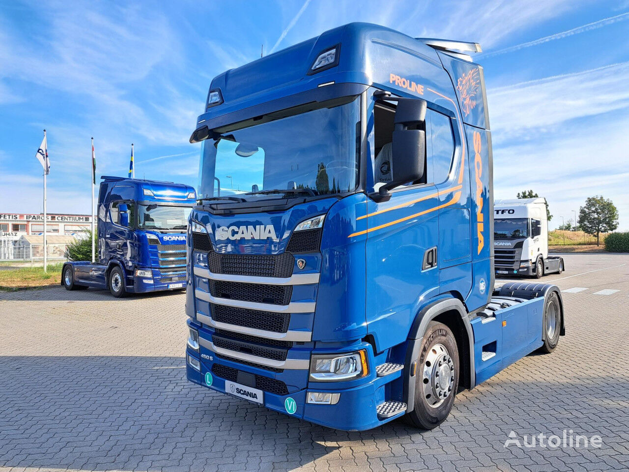 트랙터 트럭 Scania S 450 A4x2LA