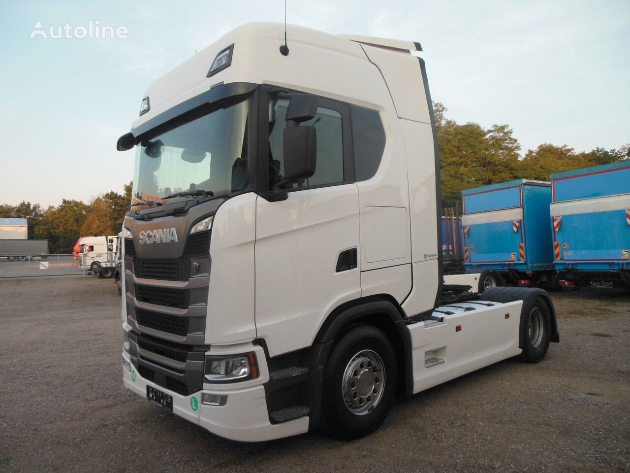 Scania S 450, RETARDER, VOLL LUFT, STANDKLIMA, TOP! vetopöytäauto