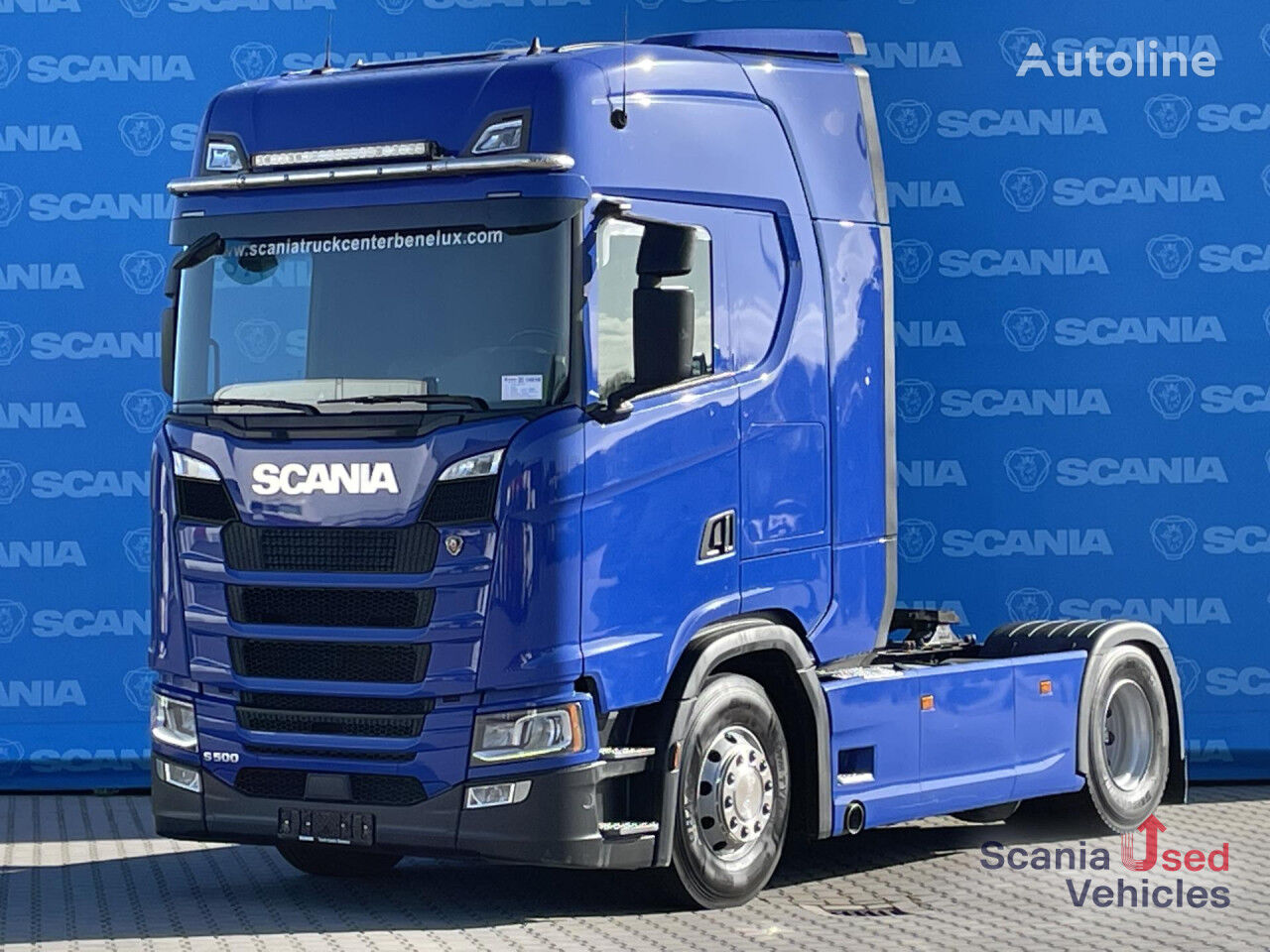 Scania S 500 A6X2/2NA DIFF-LOCK RETARDER ESTEPE AXLE ACC dragbil